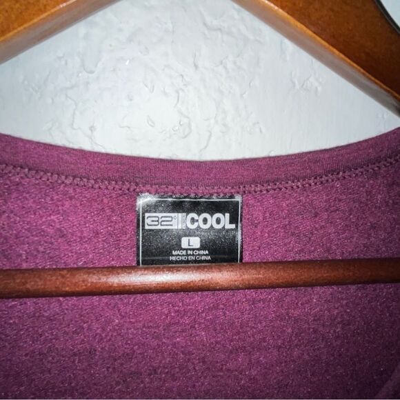 Women's 32 Degrees Berry Sleeveless Tank Dress - Picture 4 of 6